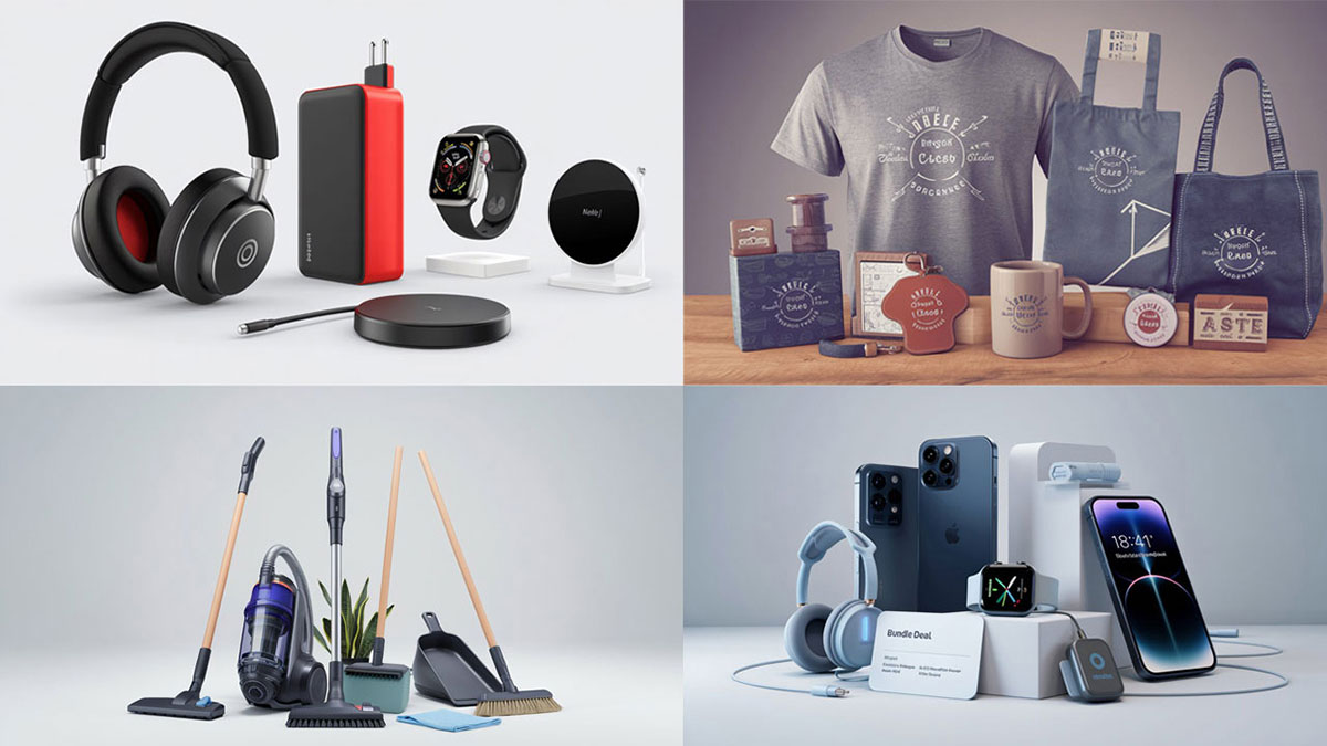 我们翻新的品类 —— 电子产品、配件、服装、小家电、手机